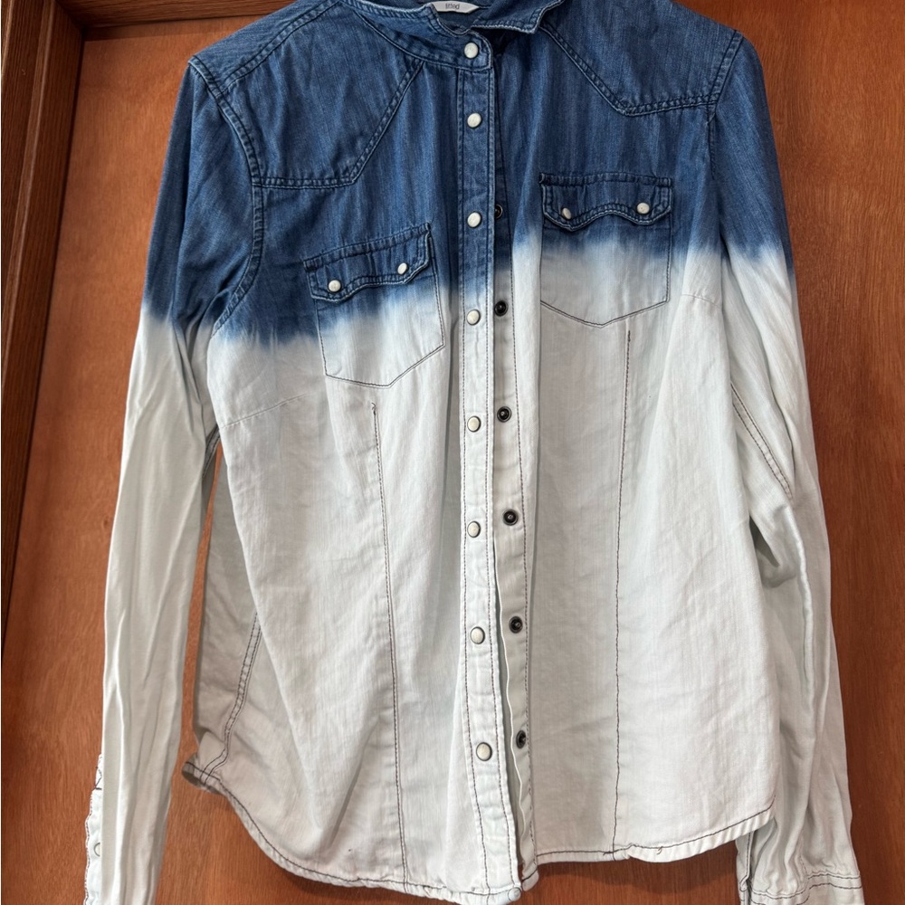 Aeropostale Blue Denim Shirt